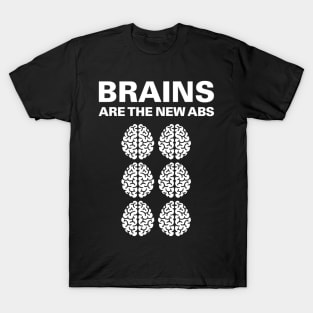 Funny Science Shirt Neuroscience Brains Abs Teacher Gift T-Shirt